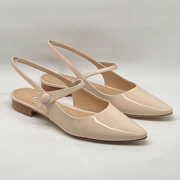 Manolo Blahnik Didion Patent Leather Flats size 39 - Picture 5 of 11